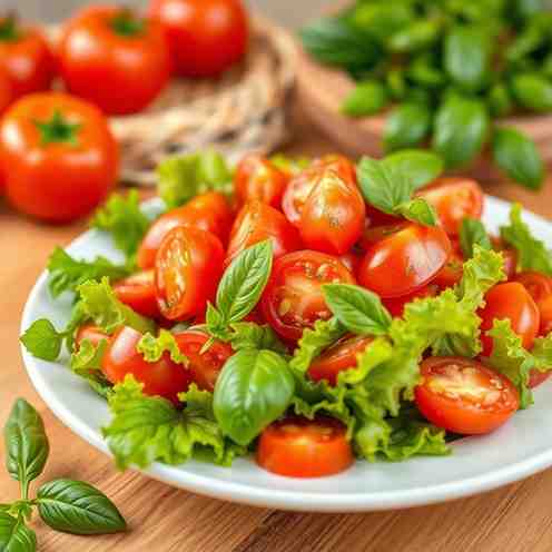 Fresh Tomato Salad Recipe - Easy Summer Recipe